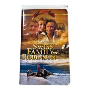 Walt Disney Presents Swiss Family Robinson VHS Movie Classic Disney Collection‎